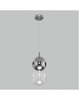 Подвесной светильник Eurosvet 50091/1 хром/дымчатый-foto2