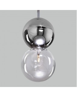 Подвесной светильник Eurosvet 50091/1 хром/дымчатый-foto3