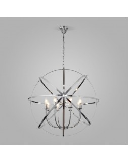 Подвесная люстра Eurosvet 60139/8 хром-foto2