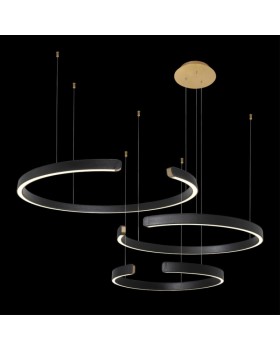 Подвесной светильник LOFT IT 10025/3 Black-foto2