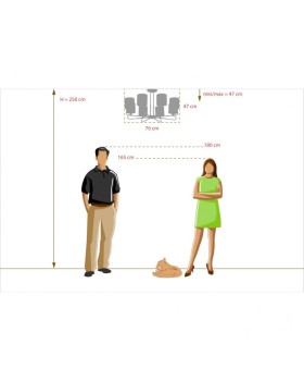 Люстра на штанге DeMarkt 667012508-foto13