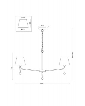 Подвесная люстра Freya FR5190PL-07BS1-foto5