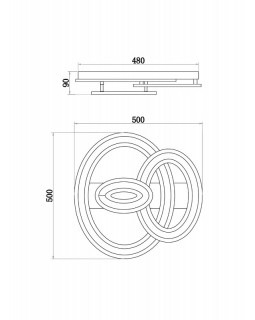 Накладной светильник Freya FR10022CL-L63W-foto3