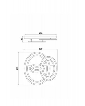Накладной светильник Freya FR10022CL-L63W-foto7