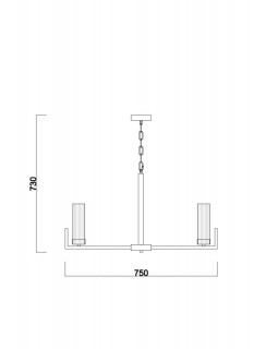 Подвесная люстра Freya FR5214PL-08CH-foto2