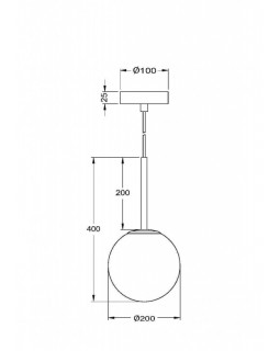 Подвесной светильник Maytoni MOD321PL-01B1-foto3