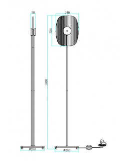 Торшер Maytoni MOD152FL-L1BK-foto5