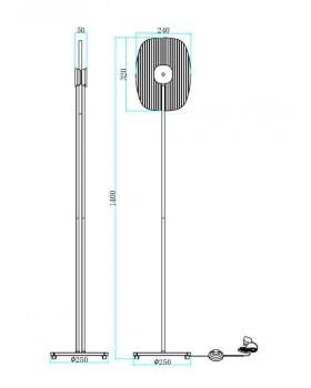 Торшер Maytoni MOD152FL-L1BK-foto5
