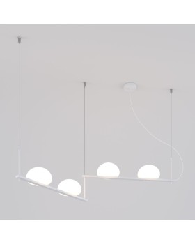 Подвесная люстра Eurosvet 70145/4 белый-foto2