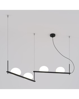 Подвесная люстра Eurosvet 70145/4 черный-foto2