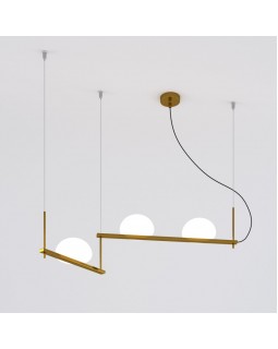 Подвесной светильник Eurosvet 70145/3 латунь-foto2