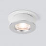 Встраиваемый светильник Elektrostandard Pruno белый/серебро 8W 4200К (25080/LED)