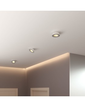 Встраиваемый светильник Elektrostandard Pruno белый/серебро 8W 4200К (25080/LED)-foto2