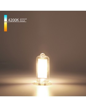 Светодиодная лампа Elektrostandard G4 LED 3W 220V 4200K (BLG417) стекло-foto2