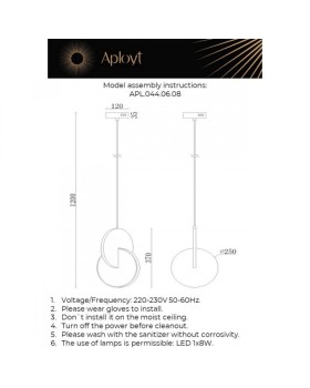 Подвесной светильник APLOYT APL.044.06.08-foto12