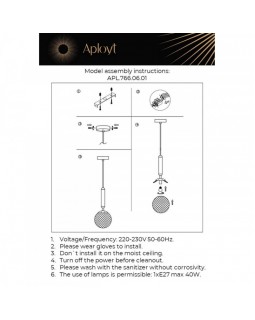 Подвесной светильник APLOYT APL.766.06.01-foto12