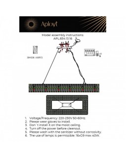 Подвесная люстра APLOYT APL.834.13.16-foto16