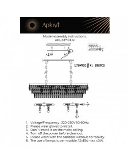Подвесная люстра APLOYT APL.837.03.12-foto15