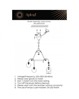Подвесная люстра APLOYT APL.839.03.09-foto17
