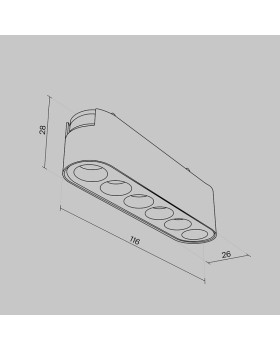 Светильник на шине Maytoni Technical TR082-1-6W3K-M-W-foto7