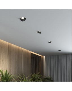 Встраиваемый светильник Elektrostandard 25083/LED 6W 4200K белый/чёрный-foto2