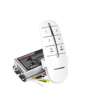 Пульт управления для электроустановки Elektrostandard Пульт управления 16002/04 белый (4 канала)-foto3