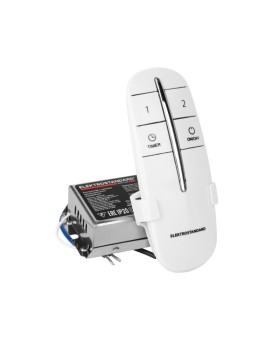 Пульт управления для электроустановки Elektrostandard Пульт управления 16002/02 белый (2 канала)-foto3