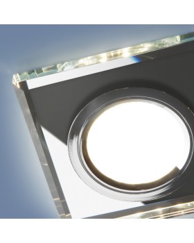 Встраиваемый светильник Elektrostandard 2229 MR16 SL зеркальный/серебро (8170 MR16 SL)-foto4