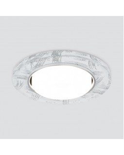 Встраиваемый светильник Elektrostandard 1062 GX53 WH/SL белый/серебро-foto2