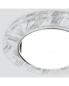 Встраиваемый светильник Elektrostandard 1062 GX53 WH/SL белый/серебро-foto4