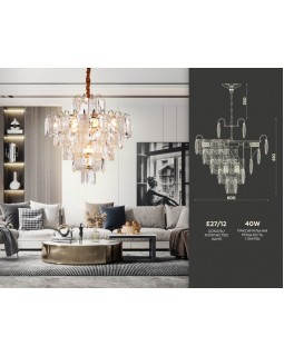 Каскадная люстра Ambrella Light TR5233-foto3