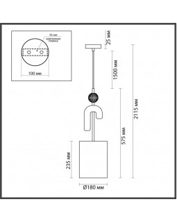 Подвесной светильник Odeon Light 5410/1A-foto5