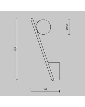Бра Maytoni MOD175WL-01G-foto6