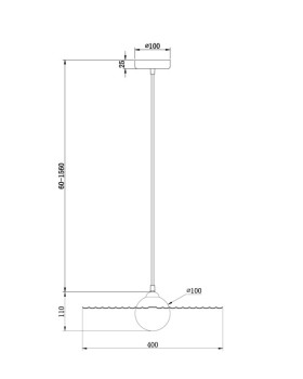 Подвесной светильник Freya FR5390PL-01W-foto2