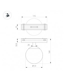 Светильник на шине Arlight 044458-foto2