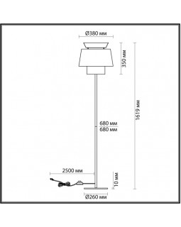 Торшер Odeon Light 4992/1F-foto3