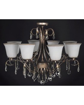 Люстра на штанге Arti Lampadari Borgese E 1.1.8.602 GB-foto2