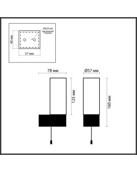 Светильник для картин Odeon Light 2137/1W-foto2