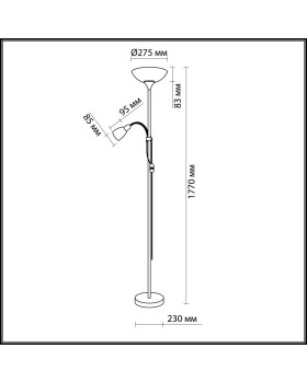 Торшер Odeon Light 2711/F-foto2