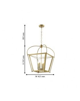 Подвесная люстра Favourite 2019-4P-foto4