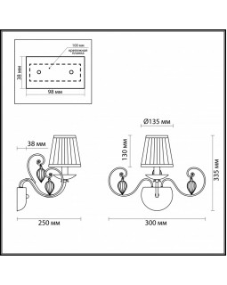 Бра Odeon Light 3921/1W-foto2