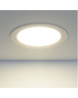 Светильник Downlight Elektrostandard DLR005 12W 4200K WH белый-foto2