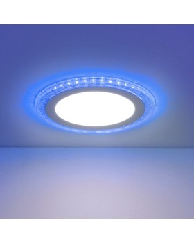Встраиваемый светильник Elektrostandard DLR024 10W 4200K Blue-foto2
