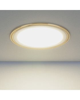 Светильник Downlight Elektrostandard DLR006 12W 4200K PS/G перламутровый серебро/золото-foto2