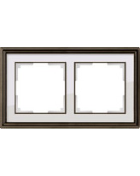 Рамка Werkel WL17-Frame-02 (бронза/белый)