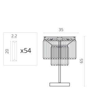 Настольная лампа Divinare 3002/05 TL-3-foto5