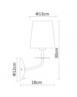 Бра ARTE Lamp A1048AP-1CC-foto4