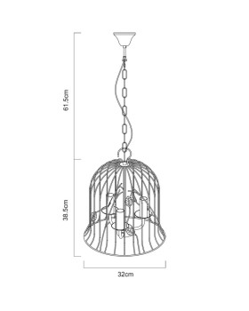 Подвесной светильник ARTE Lamp A1878SP-3WG-foto4