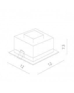 Встраиваемый светильник ARTE Lamp A3007PL-1WH-foto4