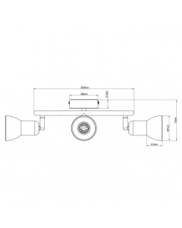 Спот ARTE Lamp A3115PL-3SS-foto4